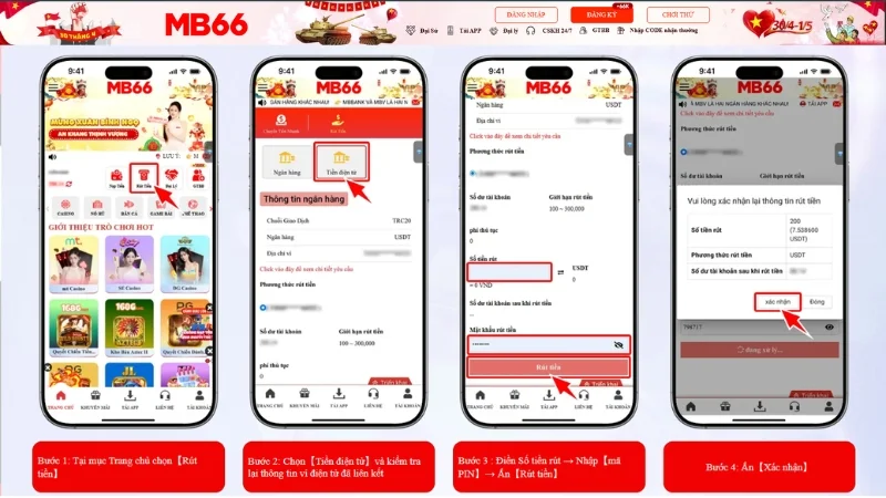 Rút Tiền MB66 Nhanh 2026 – Hướng Dẫn Chi Tiết